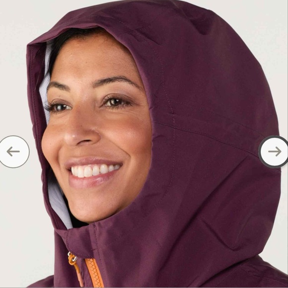 NWT Cotopaxi Cielo Rain Jacket in Blackberry Size XS - Picture 5 of 5